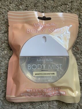 *CLOSET CLOSING* 10/$10 Ashley Belle PEACH & COCONUT MILK Body Mist